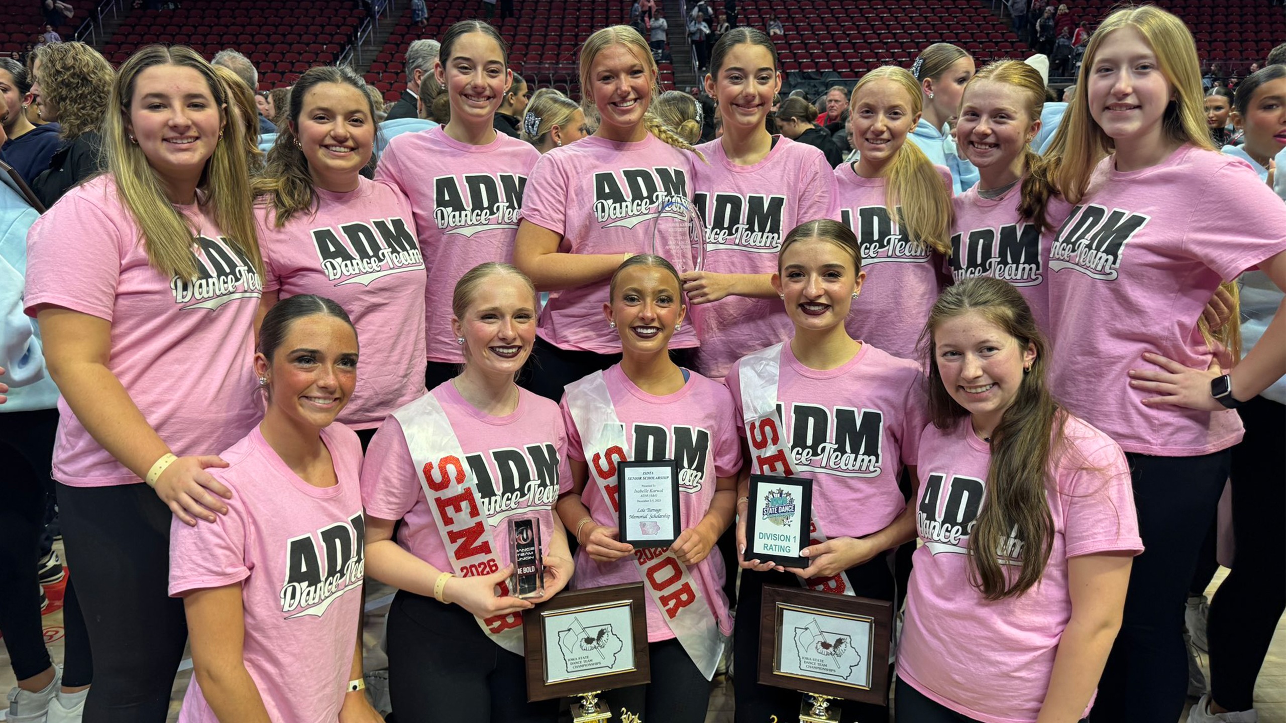 ADM Dance Team Earns Hardware at 2026 ISDTA State Championships