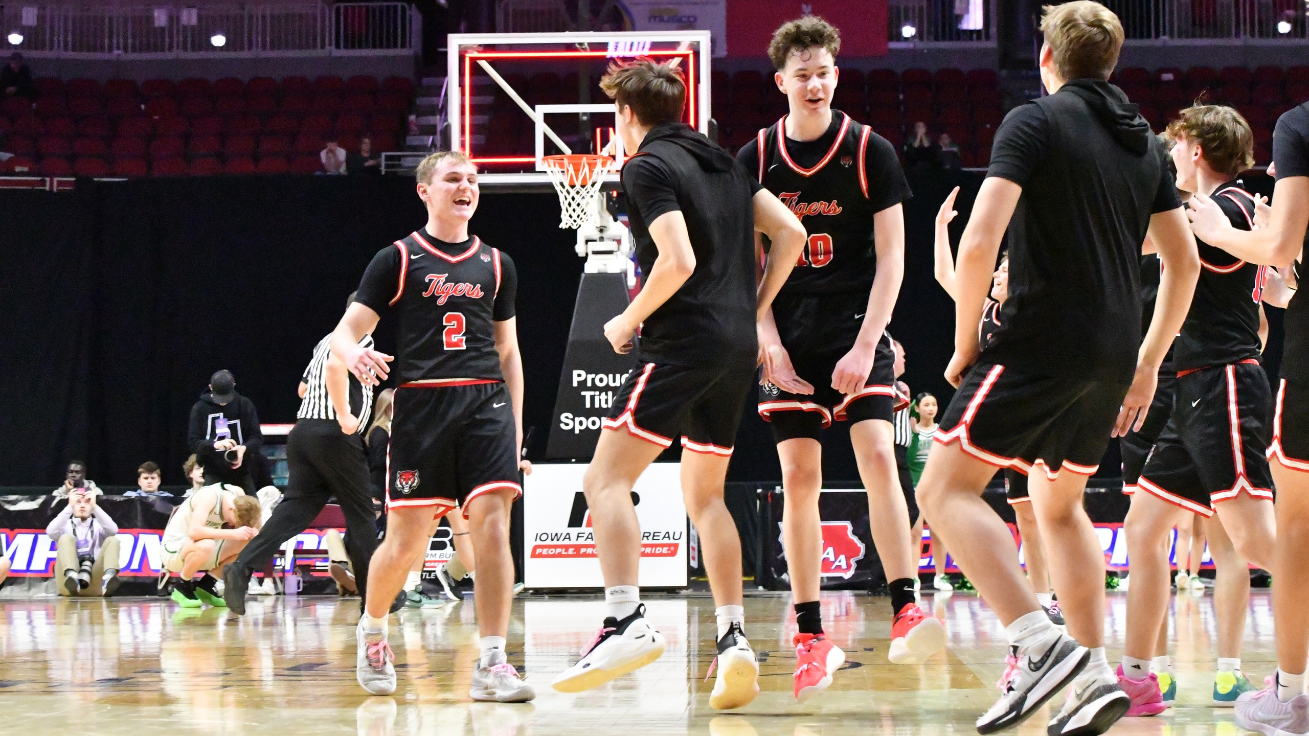 Tigers Chase Away Tornadoes - Advance to Semifinals