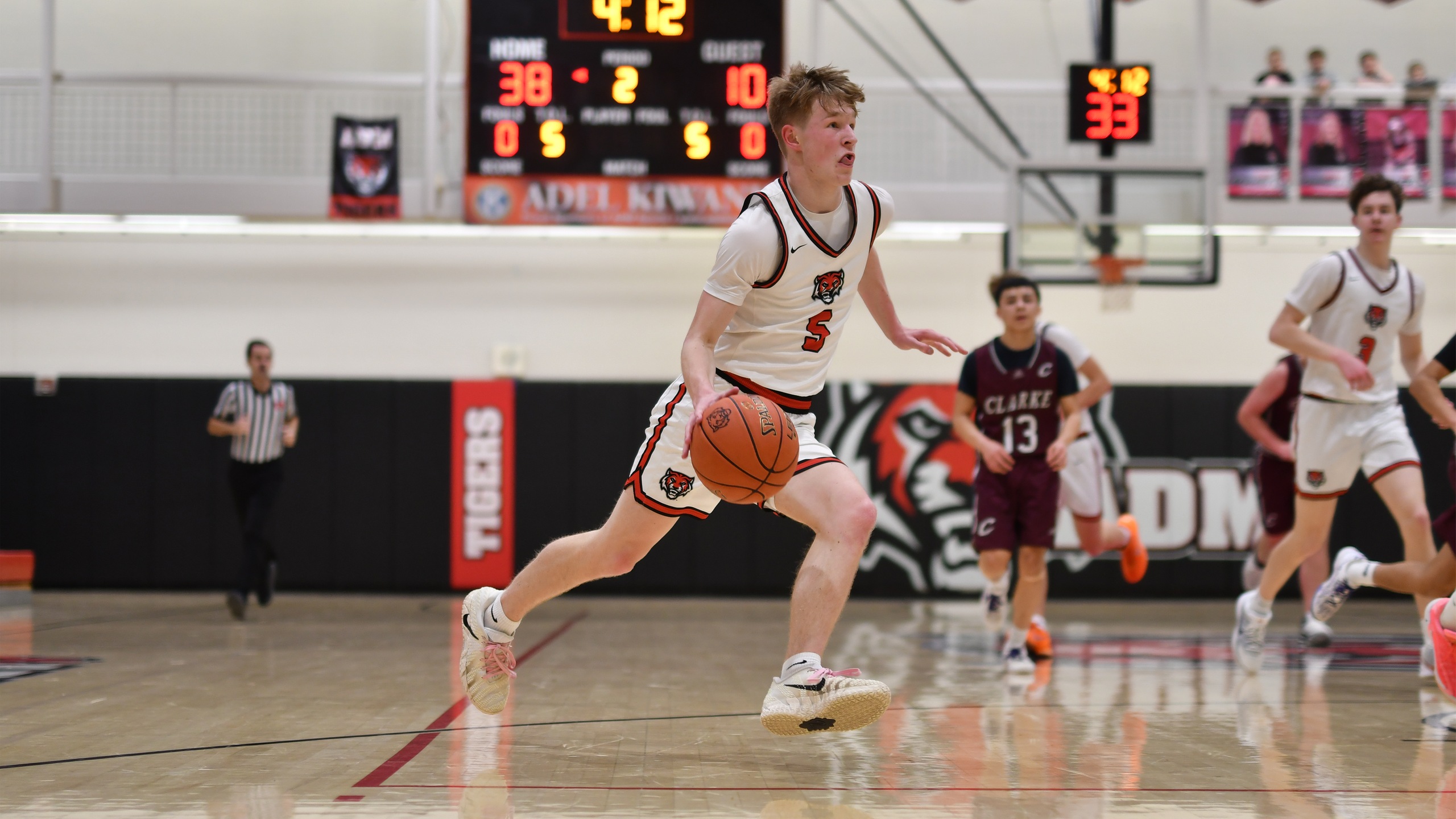 Tigers Roll Past Clarke in Substate Opener