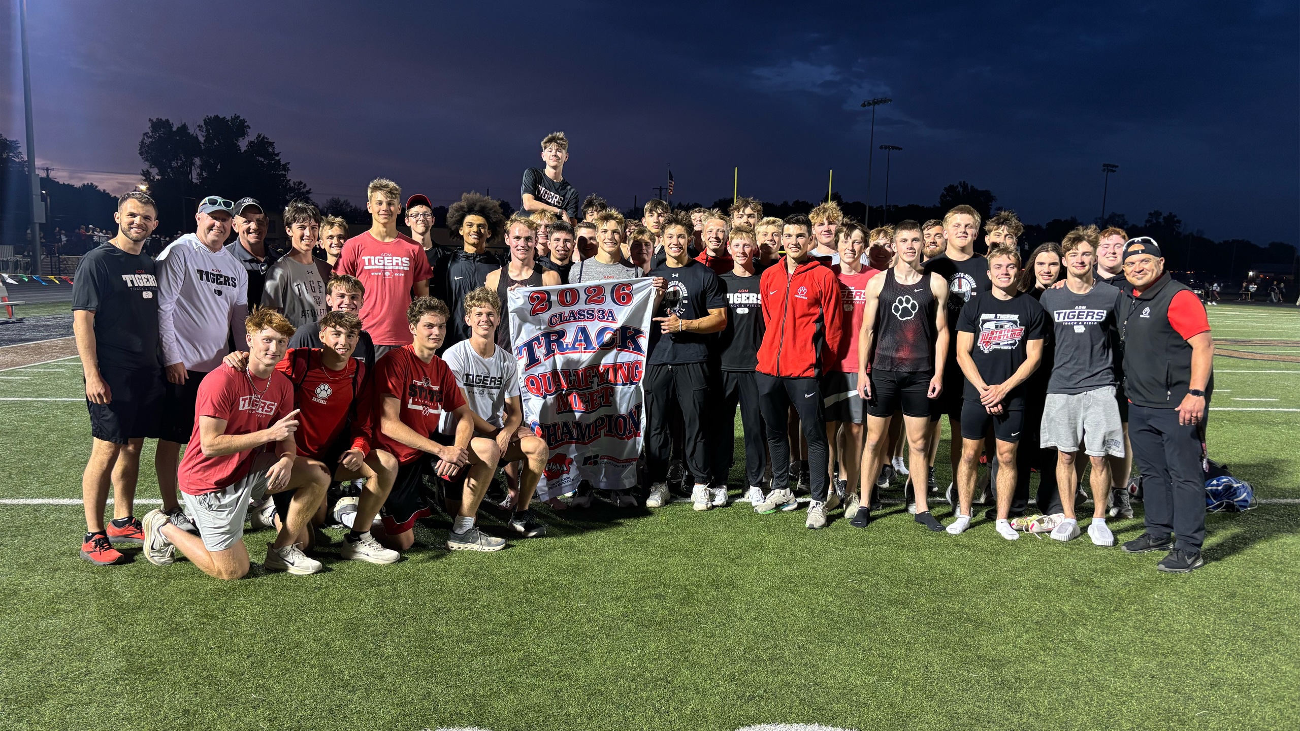 Tigers Repeat: ADM Boys Capture Second Straight State Qualifying Meet Championship