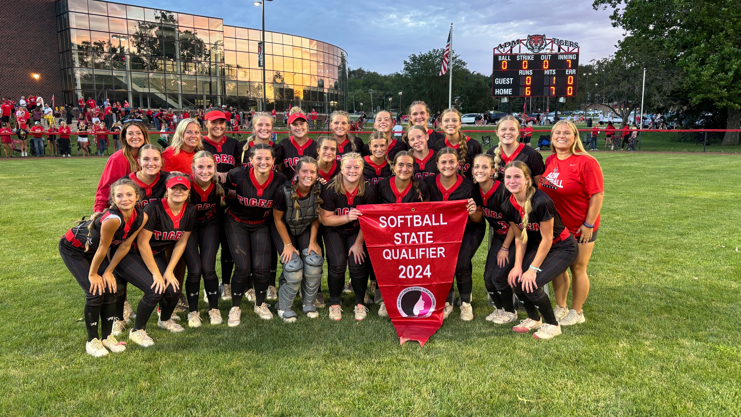 State Bound!  ADM Softball Powers Past Winterset