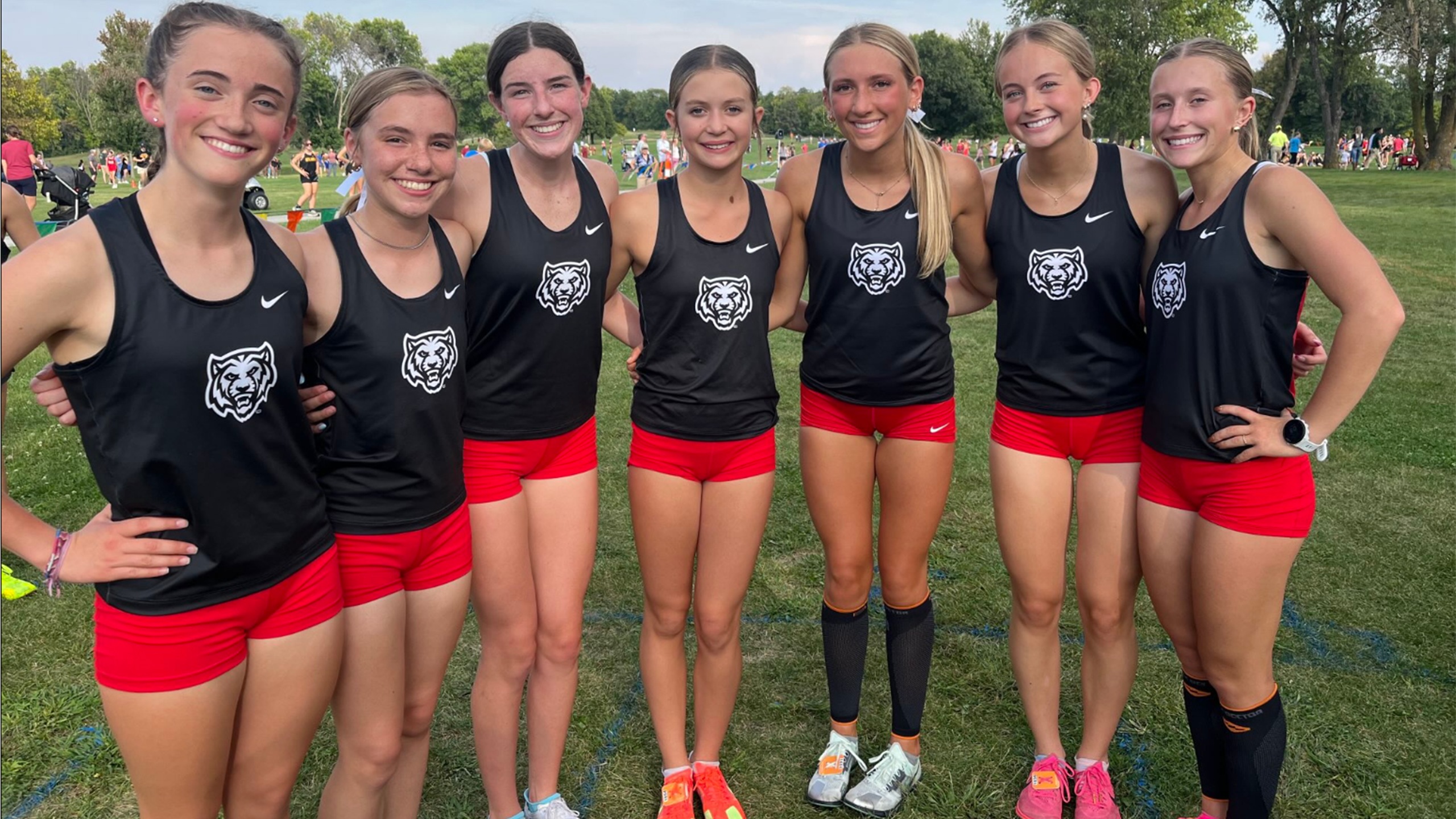 Girls Cross Country Places Third